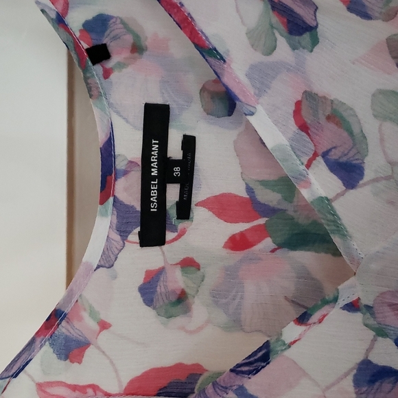 Isabel Marant Silk Etoile Orka Top/Skirt Set .Skirt 36/4 Top 38/6 (Note Size) - Picture 7 of 15